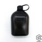 Preview: US Feldflasche, 1 l, schwarz-transparent